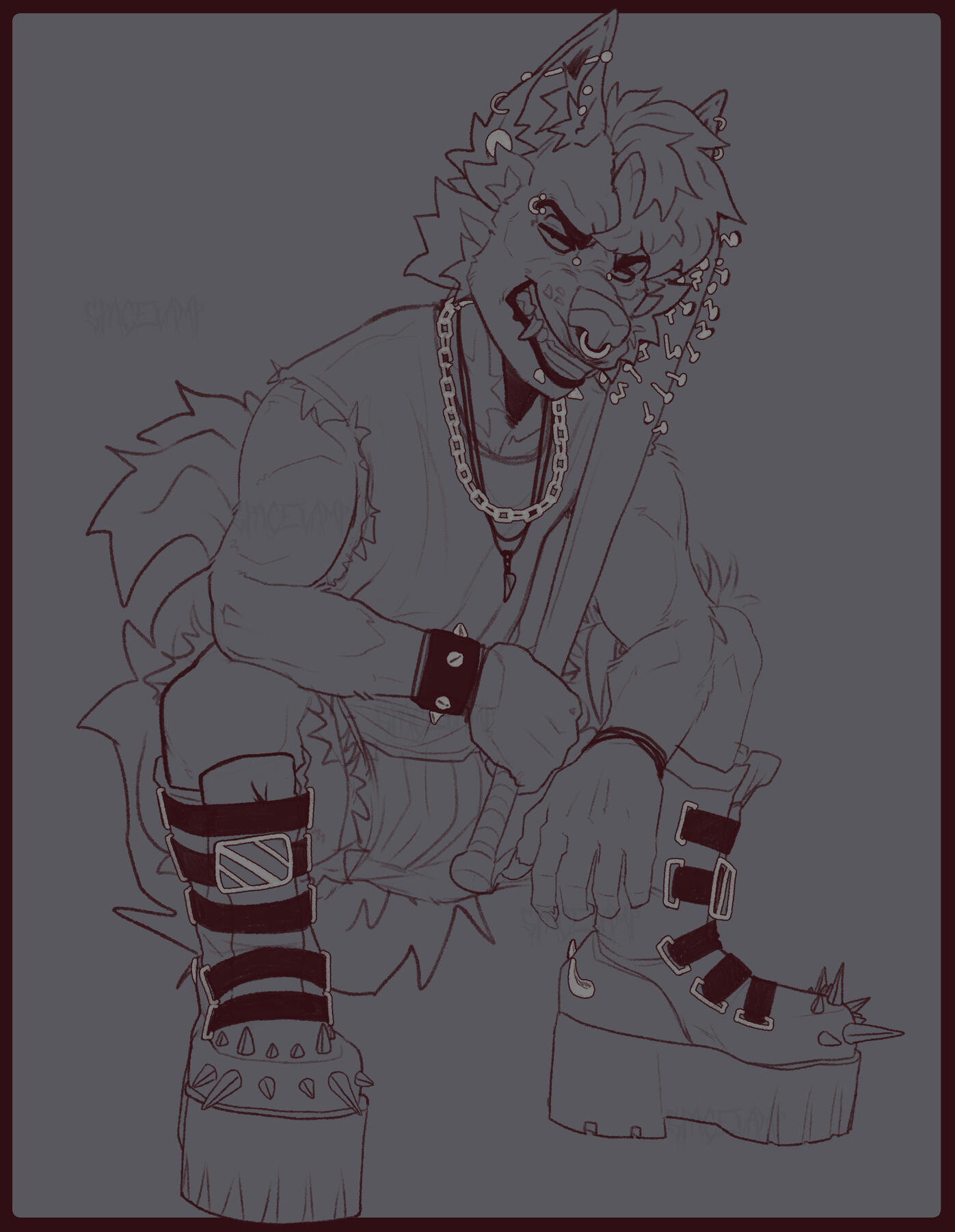 Sketch: - $100 usd + $15 for color